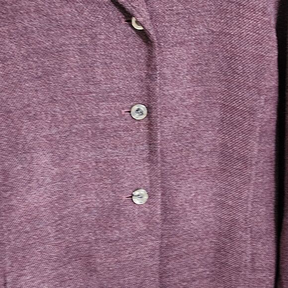J. Jill vintage purple wool blend jacket 10 - Picture 3 of 6